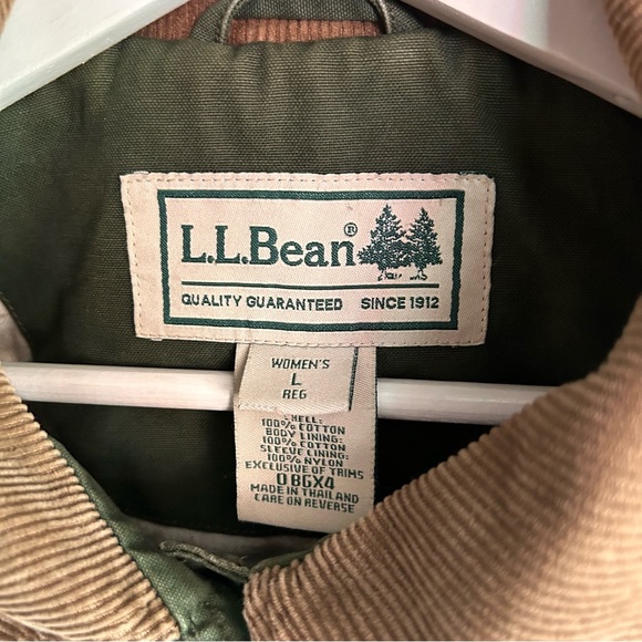 L.L Bean Adirondack Jacket Barn
Chore Green Coat Animal Graphic Lined Women’s L - Picture 3 of 12